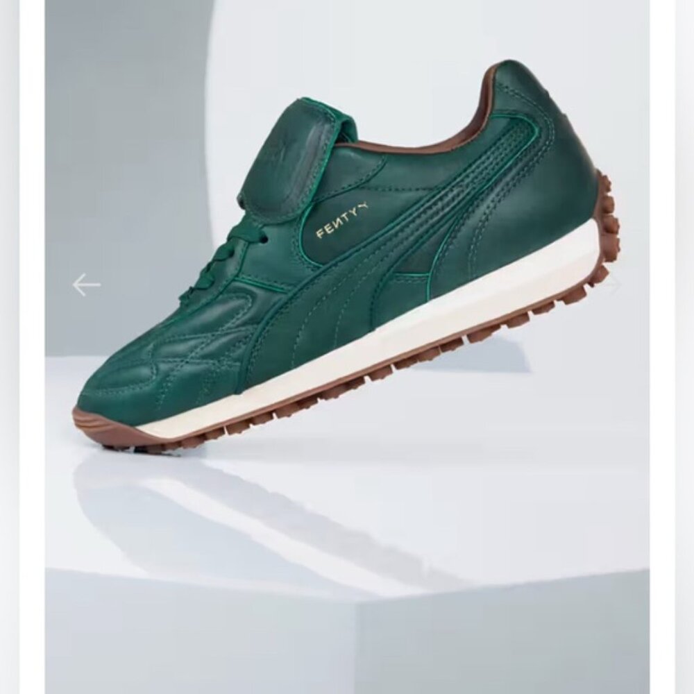 Puma‎ X Fenty green Women's Avanti VL Sneaker NWOB - Picture 2 of 6